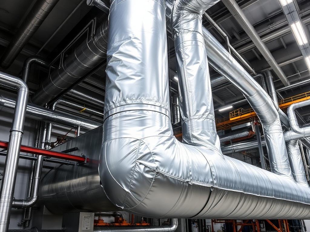 Industrieanlage – Wärmedämmung